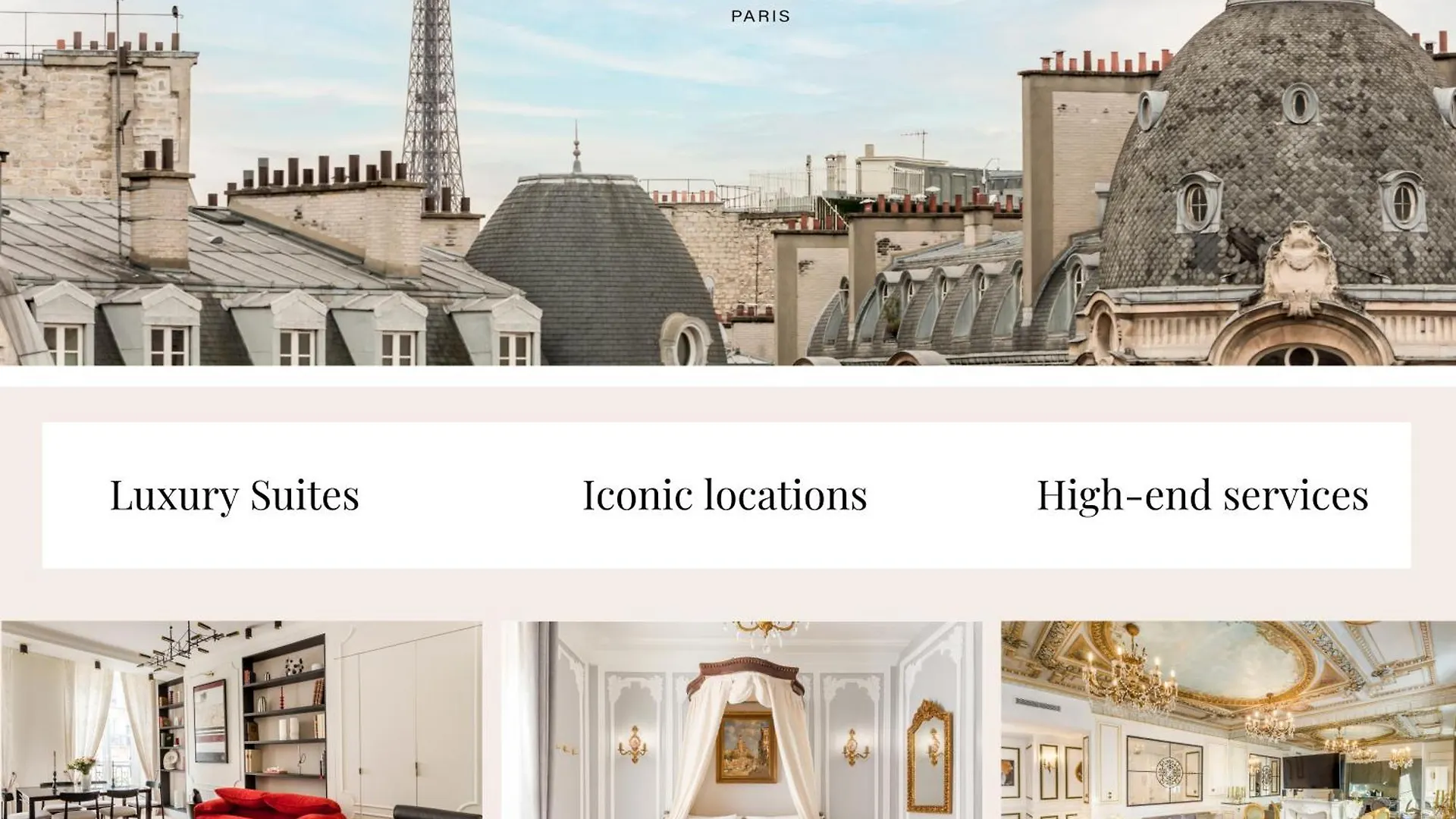 Luxury 2 Bedroom Duplex - Beautiful Monument View Paris